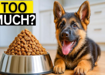 german shepherd dog feeding chart