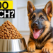german shepherd dog feeding chart
