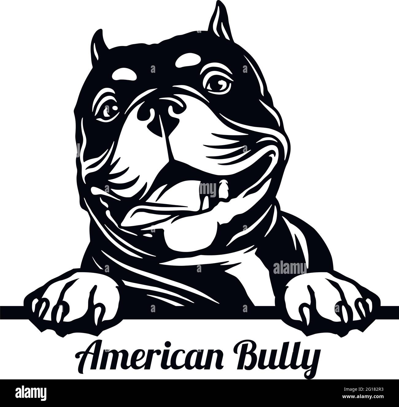 american bully logo